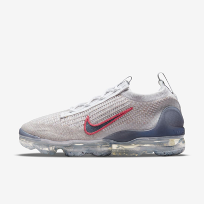 Nike Air Vapormax 2021 Fk Women's Shoes In White,gypsy Rose,metallic Silver,thunder Blue