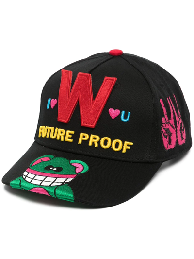 Walter Van Beirendonck Future Proof Baseball Cap In Mehrfarbig