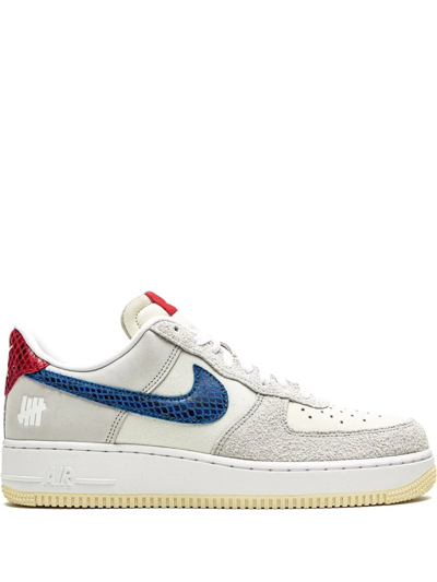 Nike X Undefeated Air Force 1 Low "5 On It" Sneakers In White