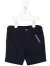 AIGNER EMBROIDERED-LOGO TRACK SHORTS