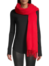 Rag & Bone Addison Recycled Wool Scarf In Red
