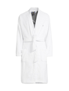 POLO RALPH LAUREN MEN'S VELOUR LOGO PONY dressing gown,400014975821