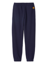 Kenzo Classic Tiger Crest Track Pants In Blue