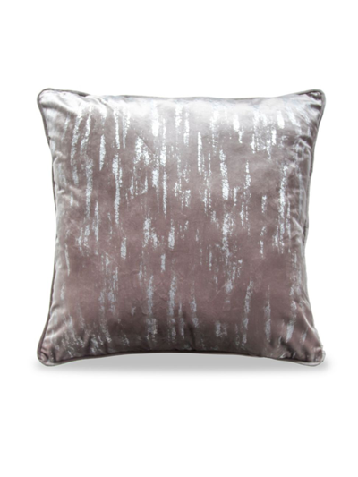Callisto Home Metallic Velvet Euro Sham Pillow