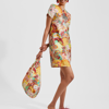 La Doublej Paisley-print Silk Swing Dress In Holi