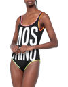MOSCHINO MOSCHINO WOMAN ONE-PIECE SWIMSUIT BLACK SIZE 4 POLYESTER, ELASTANE,47289954QW 6