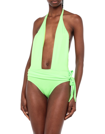 4giveness One-piece Swimsuits In Green