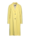 Cinzia Rocca Overcoats In Yellow