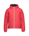 K-WAY K-WAY JACQUES THERMO PLUS.2 DOUBLE MAN DOWN JACKET RED SIZE S POLYAMIDE,16072923TD 8