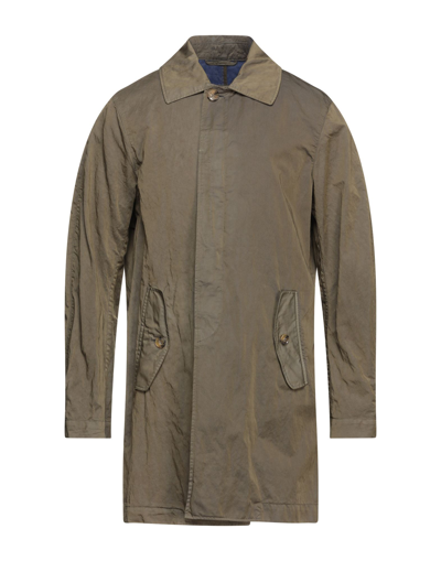 Baracuta Overcoats In Military Green