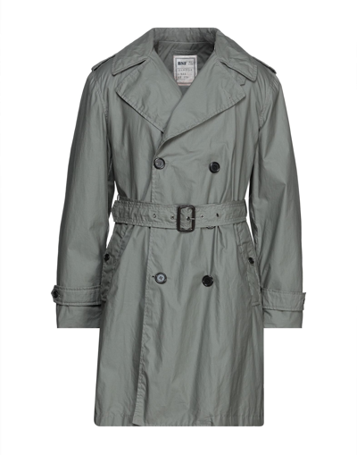 Blue San Francisco Coats In Military Green