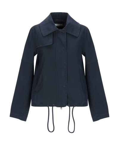 Alpha Studio Jackets In Dark Blue