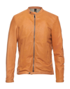 Vintage De Luxe Jackets In Orange