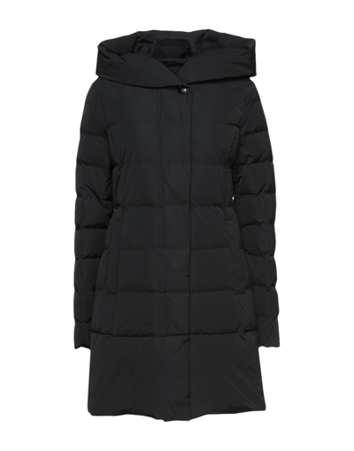 Woolrich Down Jackets In Black