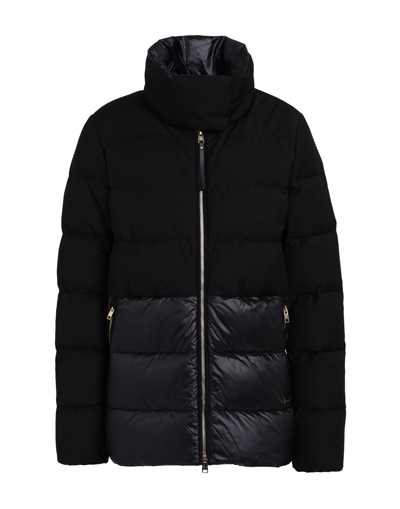 Woolrich Down Jackets In Black
