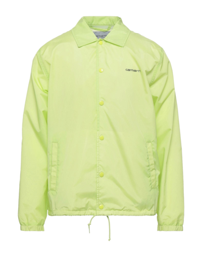 Carhartt Jackets In Green