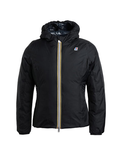 K-way Down Jackets In Black