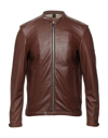 Vintage De Luxe Jackets In Brown