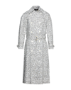 ROBERTO CAVALLI ROBERTO CAVALLI MAN OVERCOAT & TRENCH COAT WHITE SIZE 36 LINEN, POLYESTER,16060518MV 1