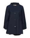 Herno Overcoats In Dark Blue