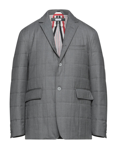 Thom Browne Down Jackets In Lead