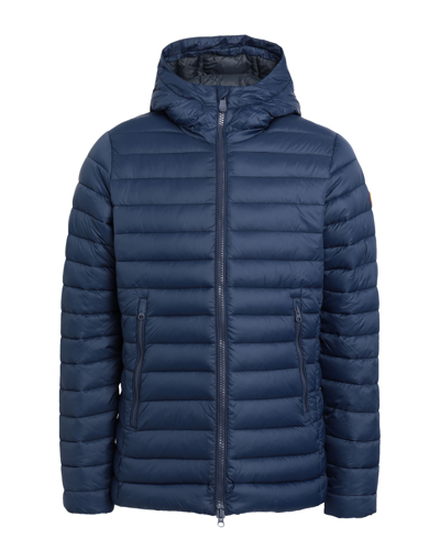 Save The Duck Down Jackets In Dark Blue