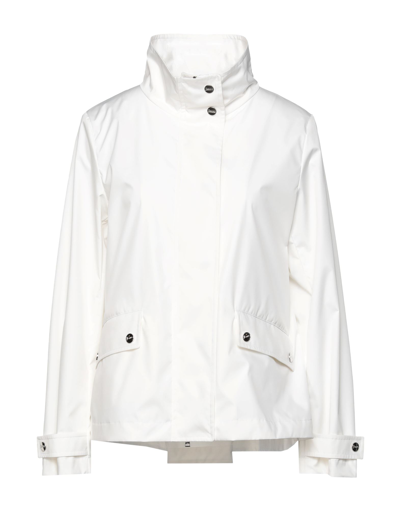 Herno Overcoats In White