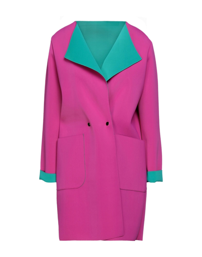 Annie P Overcoats In Pink