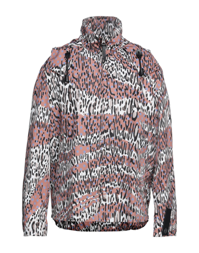 Roberto Cavalli Jackets In Venetianred/natwhite