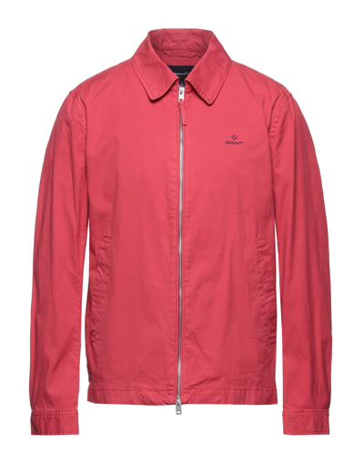 Gant Jackets In Red