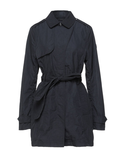 Marina Yachting Overcoats In Dark Blue