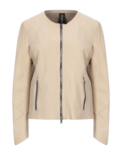 Delan Jackets In Beige