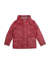 Shop Belstaff Toddler Boy Jacket Burgundy Size 6 Cotton In Maroon
