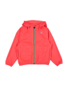 K-way Kids' Jackets In Red