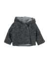 ALETTA ALETTA NEWBORN GIRL COAT GREY SIZE 3 ACRYLIC, POLYESTER, WOOL, MOHAIR WOOL,16040275FV 3