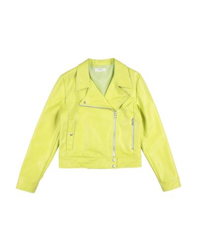 Vicolo Kids' Jackets In Green