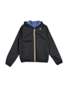 K-way Kids' Jackets In Black