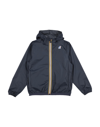K-way Jackets In Dark Blue