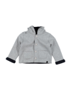Daniele Alessandrini Kids' Coats In Light Grey