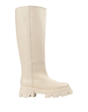 ALOHAS ALOHAS WOMAN BOOT IVORY SIZE 7.5 SOFT LEATHER,17129074MS 13