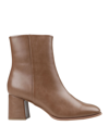 Vero Moda Ankle Boots In Brown