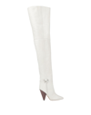 Isabel Marant Knee Boots In Ivory
