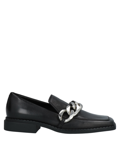 Vic Matie Loafers In Black