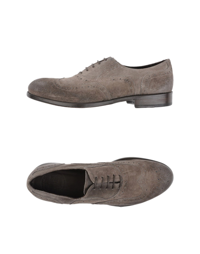 Pawelk's Lace-up Shoes In Khaki
