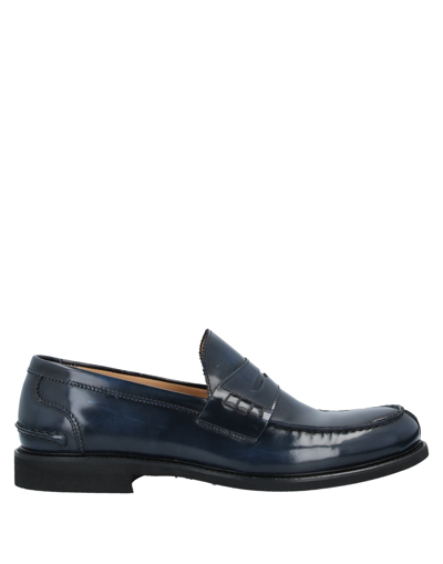 Florsheim Imperial Loafers In Dark Blue