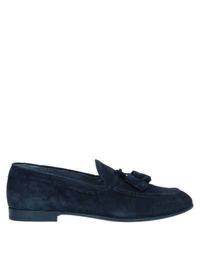 Florsheim Imperial Loafers In Dark Blue