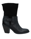 Janet & Janet Ankle Boots In Black