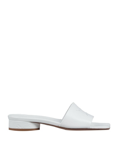 Maison Margiela Sandals In White