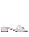 Melluso Cigar Leather Meluso Log In White