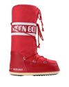 Moon Boot Men's Unisex Icon Nylon Snow Boots In Red